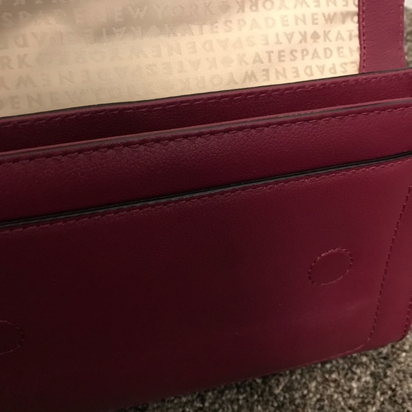 Maroon Kate Spade Crossbody - Picture 2 of 6